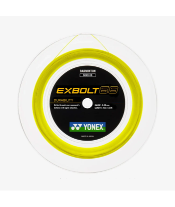 Yonex Exbolt 68 200m Badminton String (Yellow) chez Cornerstreet bien 