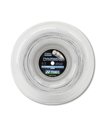 Yonex Dynawire 130 / 16 200m Tennis String Reel (White/Silver) Economisez 