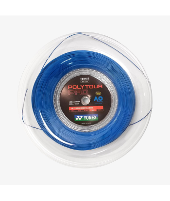 Yonex Polytour Pro 120 / 17 200m Tennis String Reel (Blue) Paris Déstockage Promo