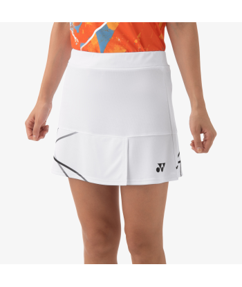 Yonex Women's Skirt 26127 (White) votre restaurant rapide dans 