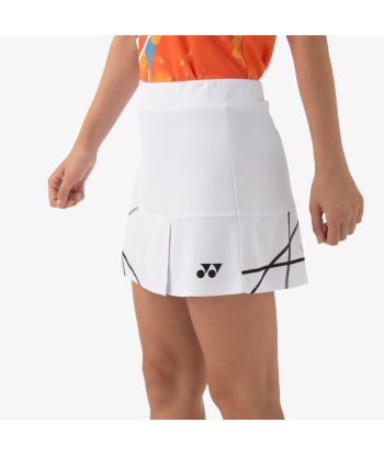 Yonex Women's Skirt 26127 (White) votre restaurant rapide dans 