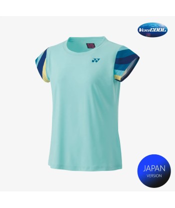 Yonex Women's Crew Neck Shirt 20754 (Cyan) votre restaurant rapide dans 