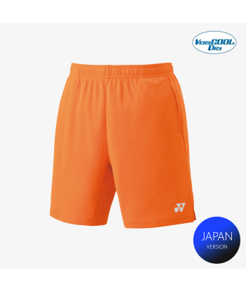 Yonex Men's Knitted Half Pants 15170 (Bright Orange) Découvrez la collection