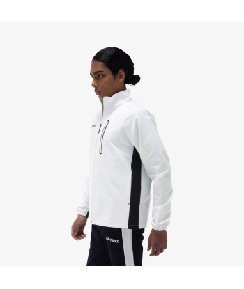 Yonex Men's Warm-Up Jacket 50148 (White) de technologie