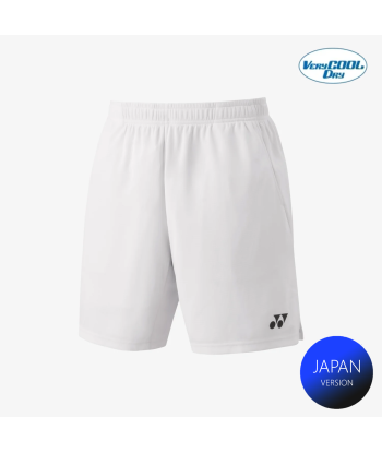 Yonex Men's Knitted Half Pants 15170 (White) pas cher