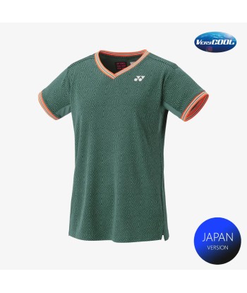 Yonex Women's Crew Neck Shirt 20758 (Olive) une grave pollution 