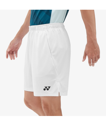 Yonex Men's Knitted Half Pants 15170 (White) pas cher