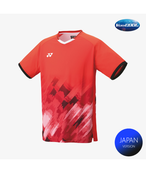 Yonex Men's Game Shirts 10581 (Flash Orange) basket pas cher