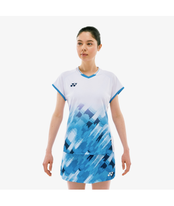 Yonex Women's Game Shirts 20783 (White) Paris Déstockage Promo