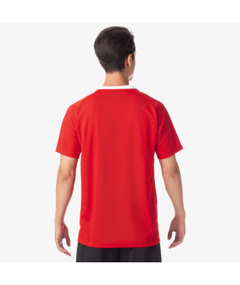 Yonex Men's Crew Neck Shirt 10602 (Sunset Red) france