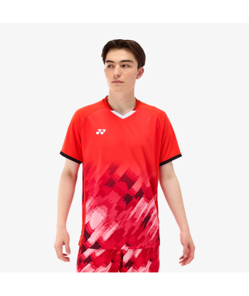 Yonex Men's Game Shirts 10581 (Flash Orange) basket pas cher