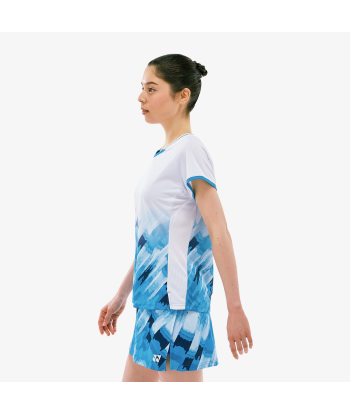 Yonex Women's Game Shirts 20783 (White) Paris Déstockage Promo