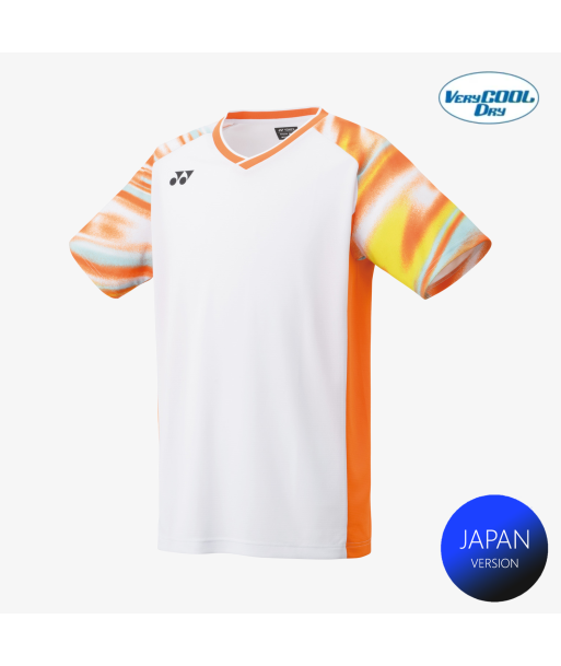 Yonex Men's Game Shirts 10577 (White) pas cheres