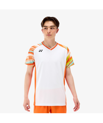 Yonex Men's Game Shirts 10577 (White) pas cheres