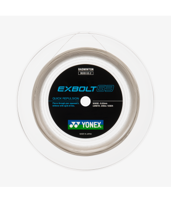 Yonex Exbolt 63 200m Badminton String (Mint) paiement sécurisé